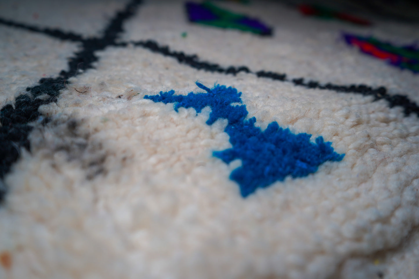 Berber Vloerkleed "Ziri" – Handgemaakt in Fes