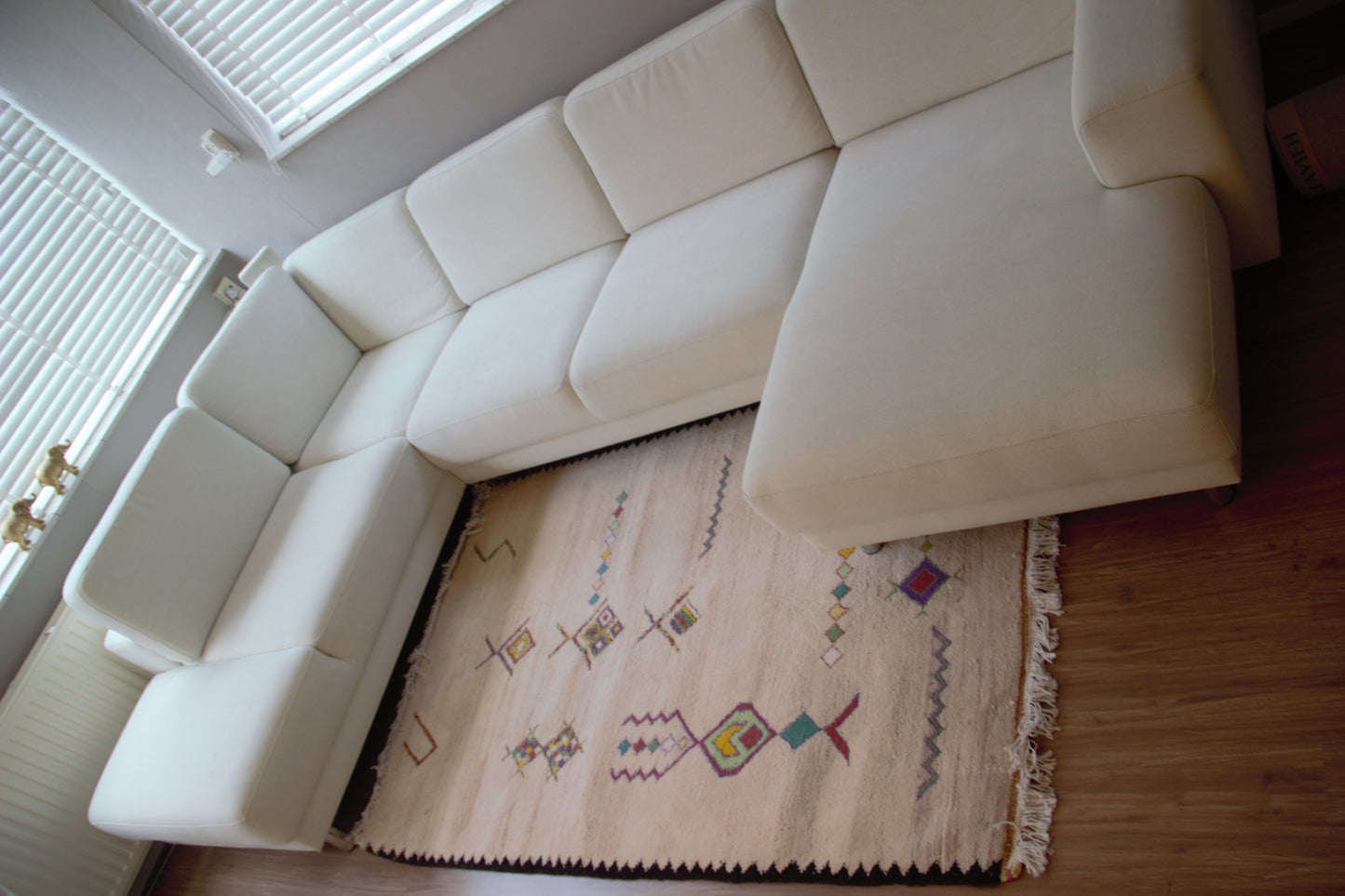 Berber Vloerkleed "Tifra  – Handgemaakt in Fes