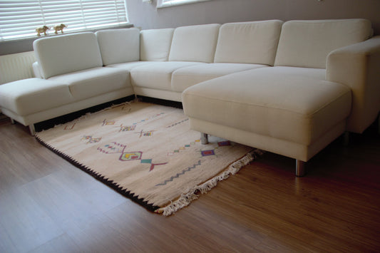 Berber Vloerkleed "Tifra  – Handgemaakt in Fes