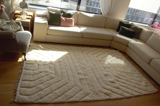 Berber Vloerkleed "Safi" – Handgemaakt in Fes