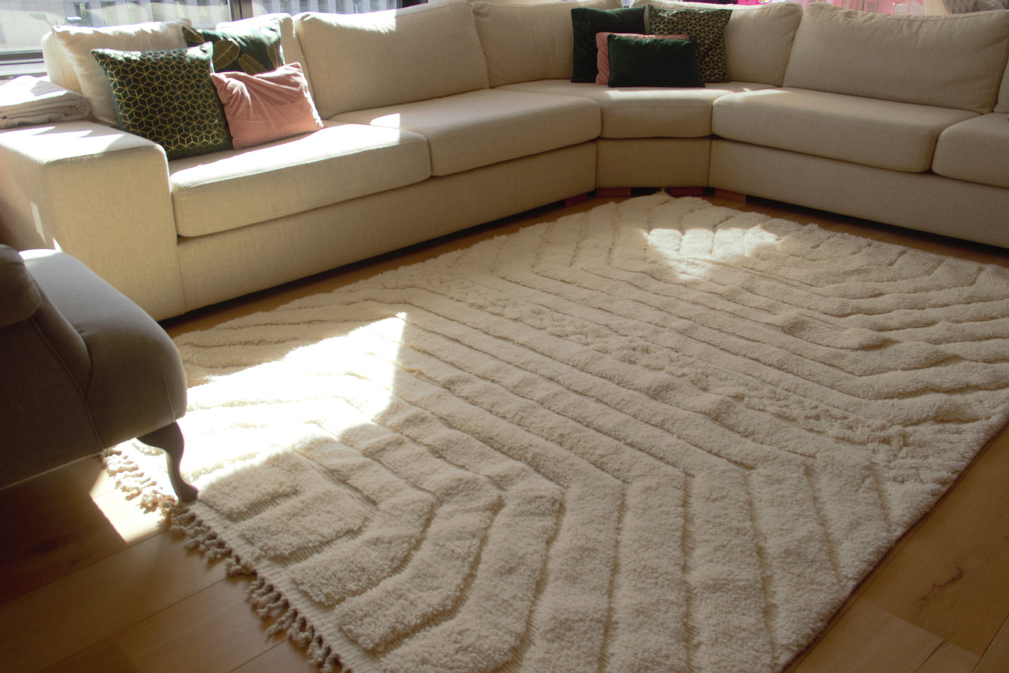 Berber Vloerkleed "Safi" – Handgemaakt in Fes