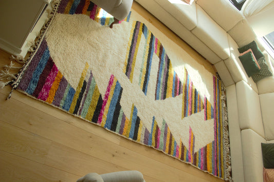 Berber Vloerkleed "Lmas"  – Handgemaakt in Fes
