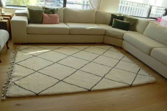 Berber Vloerkleed "Tazirit"  – Handgemaakt in Fes