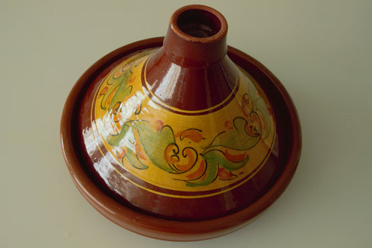Farah - kleurrijk geglazuurde tajine