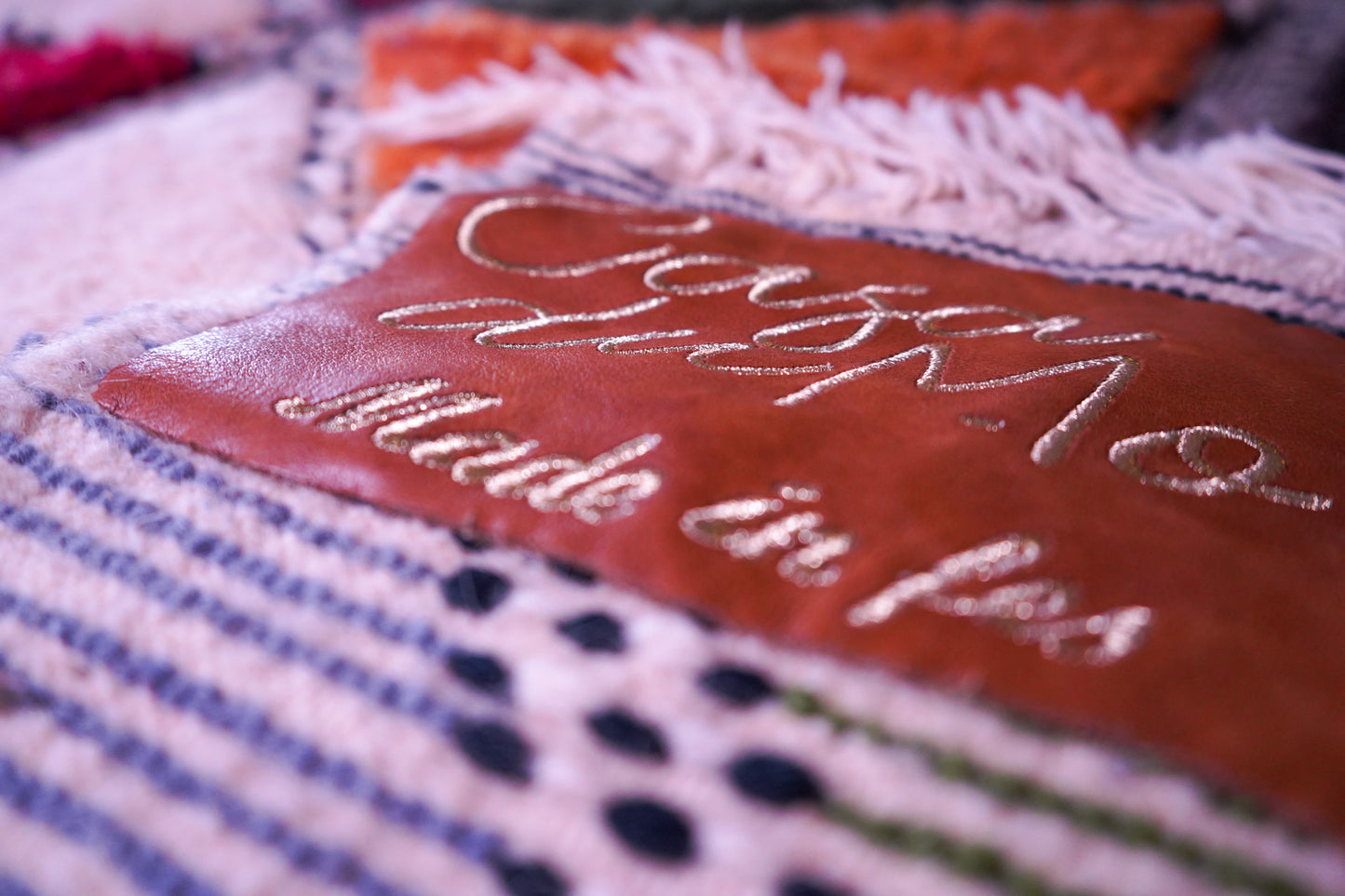 Berber Vloerkleed "Rimaya" (رِمايَة) – Handgemaakt in Fes