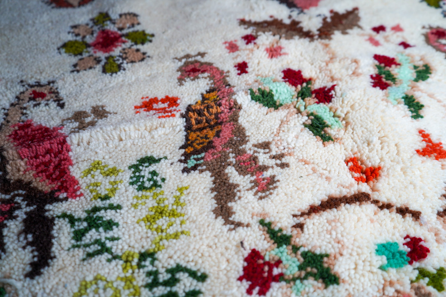 Berber Vloerkleed "Jasmina" – Handgemaakt in Fes