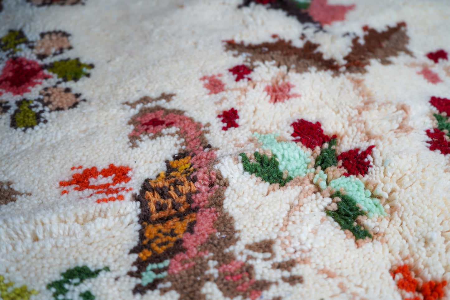 Berber Vloerkleed "Jasmina" – Handgemaakt in Fes