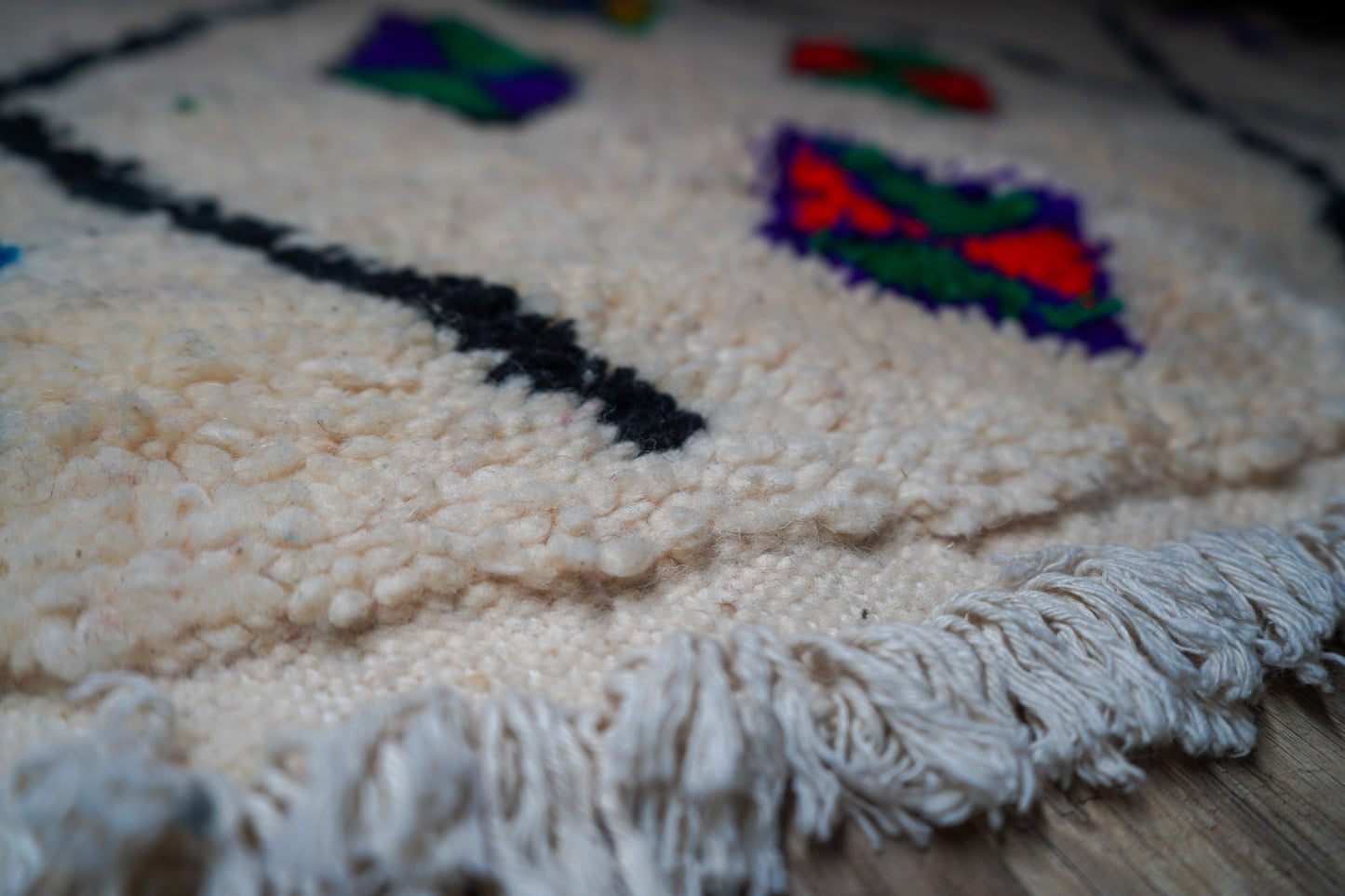 Berber Vloerkleed "Ziri" – Handgemaakt in Fes