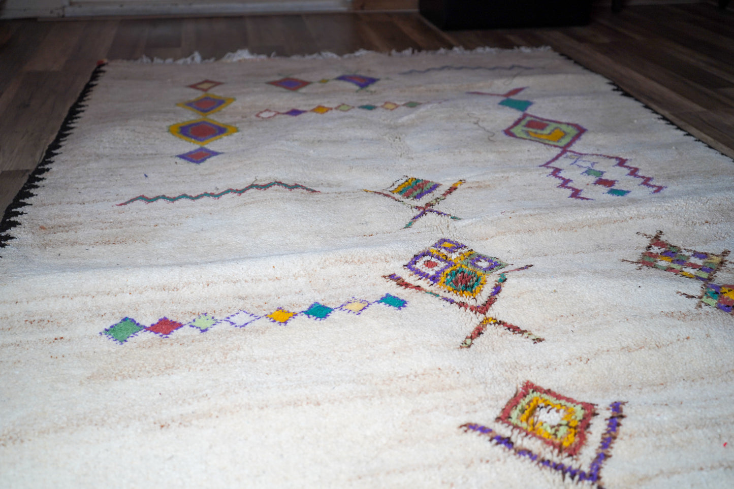 Berber Vloerkleed "Tifra  – Handgemaakt in Fes