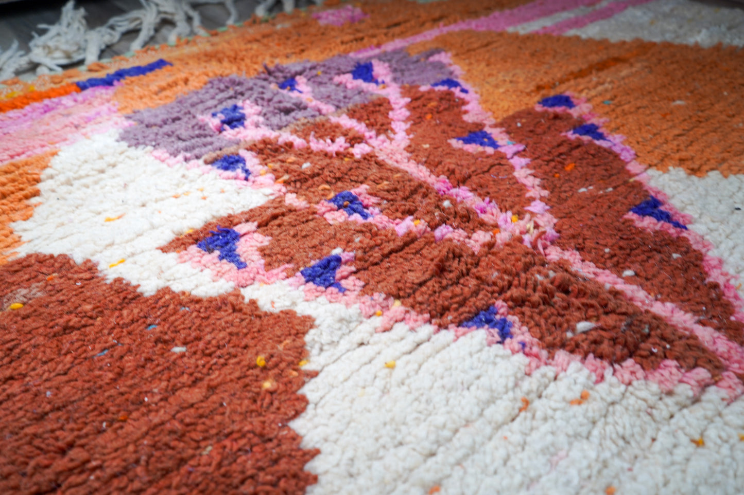 Berber Vloerkleed "Amal"  – Handgemaakt in Fes
