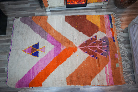 Berber Vloerkleed "Amal"  – Handgemaakt in Fes