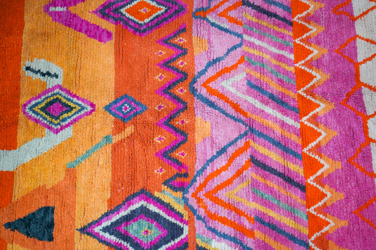 Berbers Vloerkleed "Yumna"  – Handgemaakt in Fes