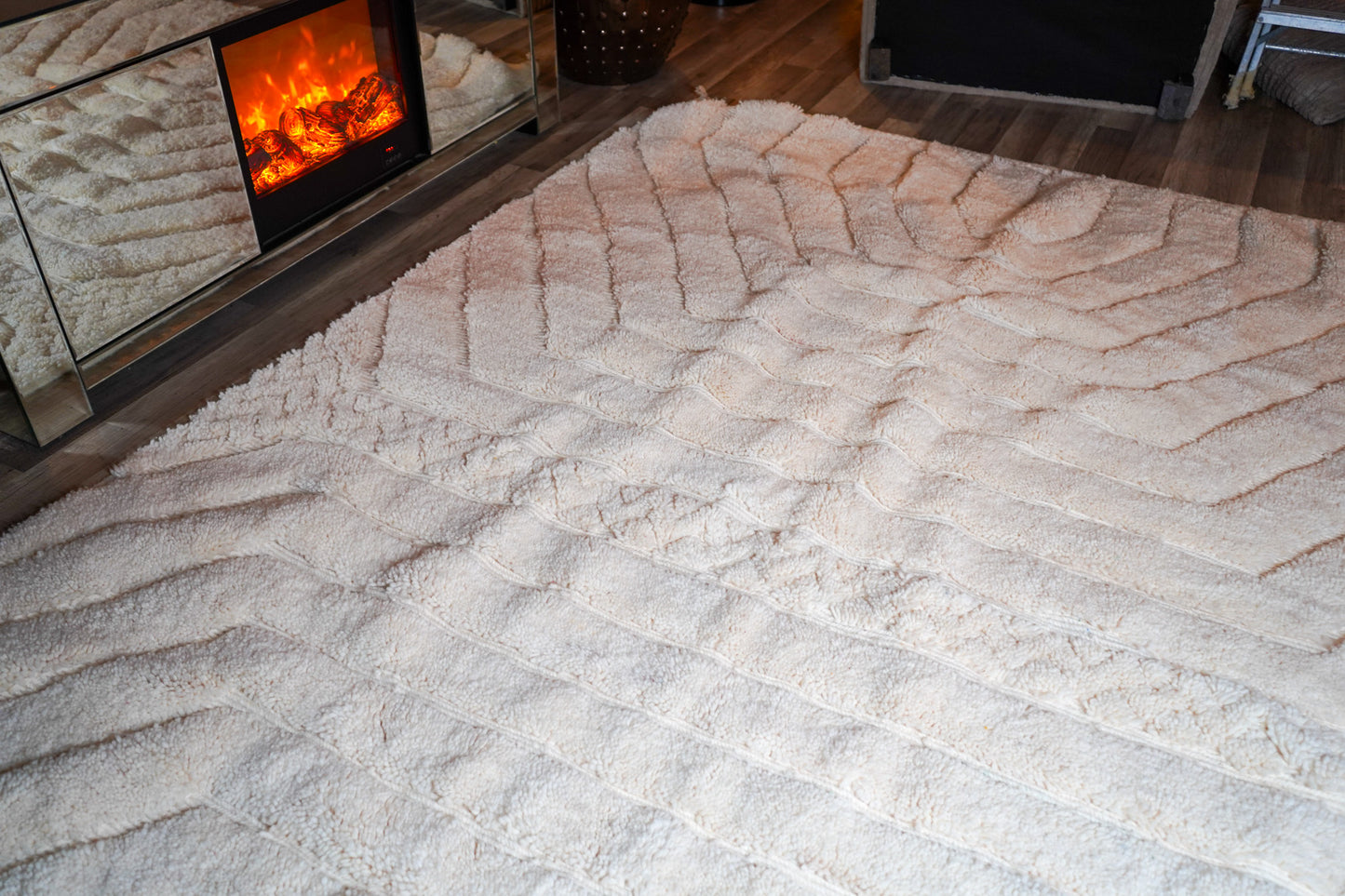 Berber Vloerkleed "Safi" – Handgemaakt in Fes